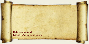 David Runjanin vizit kartica